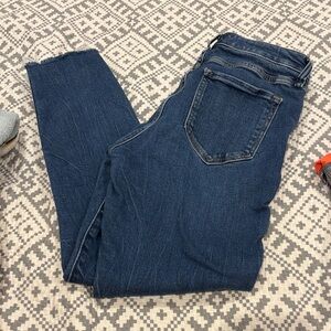 Abercrombie & Fitch Super Skinny Ankle Mid Rise Jeans